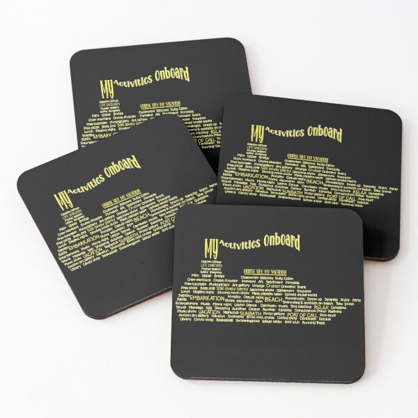 Item preview, activity on cruise, cruise lover, I love cruise, my vacation designed and sold by NineJuly.