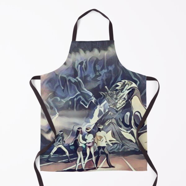 Item preview, Van Meets Hitomi Dragon Scene Escaflowne ORIGINAL by SillyFun.redbubble.com designed and sold by SillyFun.