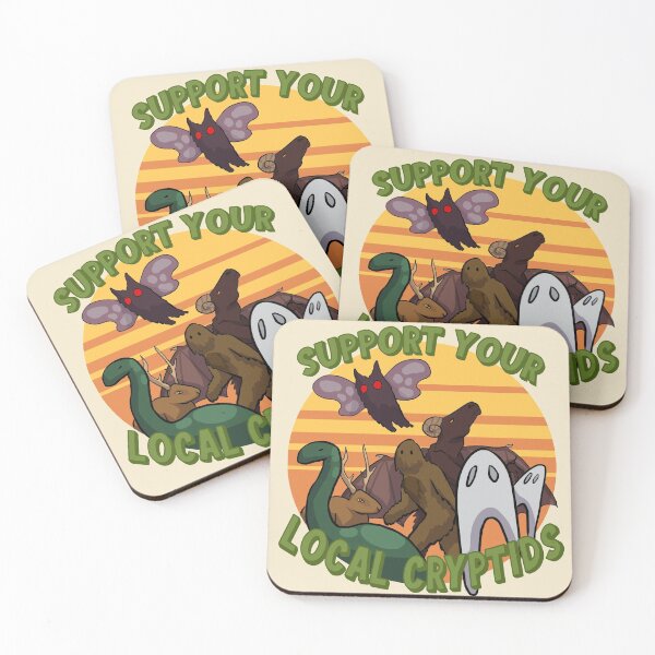 Item preview, Support Your Local Cryptids designed and sold by AriMakesArtShop.