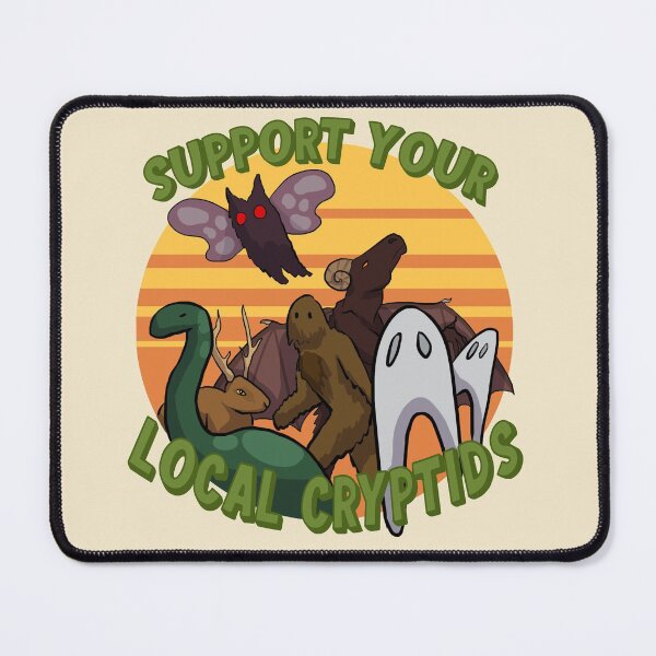 Item preview, Support Your Local Cryptids designed and sold by AriMakesArtShop.