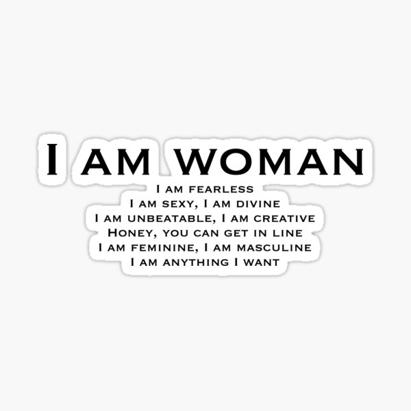 I m a woman i m fearless rtru