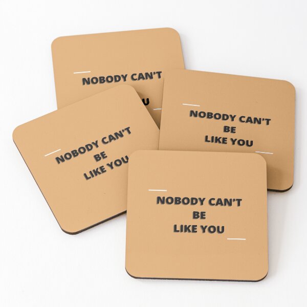 Item preview, Nobody can't be like you designed and sold by axelletresor.