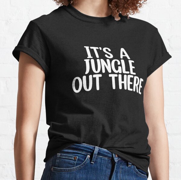 Item preview, It's a jungle out there monk designed and sold by Mr Wolf.