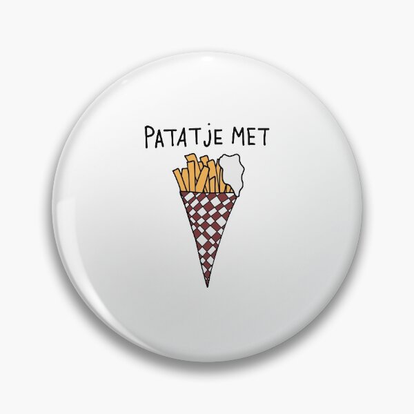 Item preview, Patatje Met / Fries With (Mayo) designed and sold by beancove97.