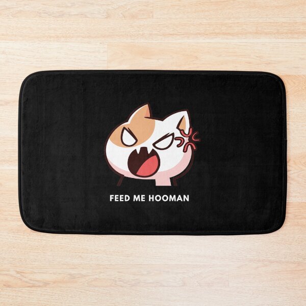 Item preview, Feed Me Hooman - funny cat  designed and sold by nasani.