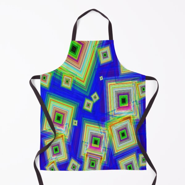 Item preview, Abstract Blue Blocks Tumble  designed and sold by SillaHoekstra.