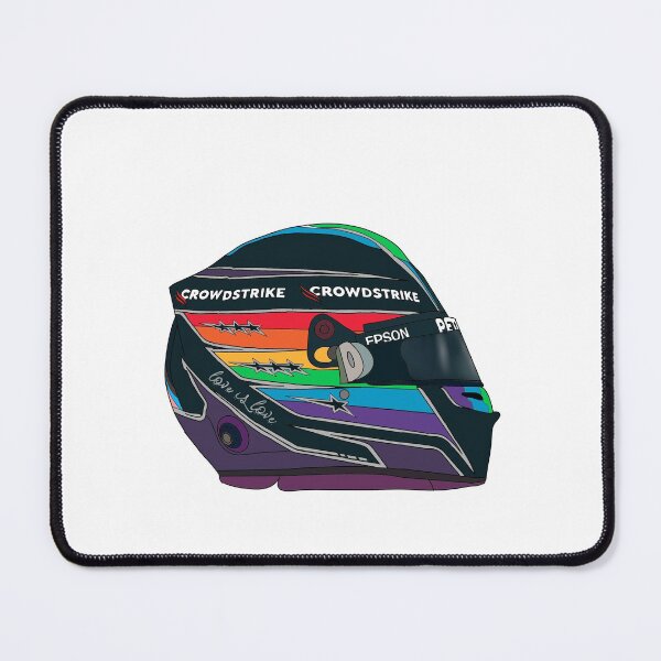 Item preview, Lewis Hamilton - Pride Helmet designed and sold by crashstappen.