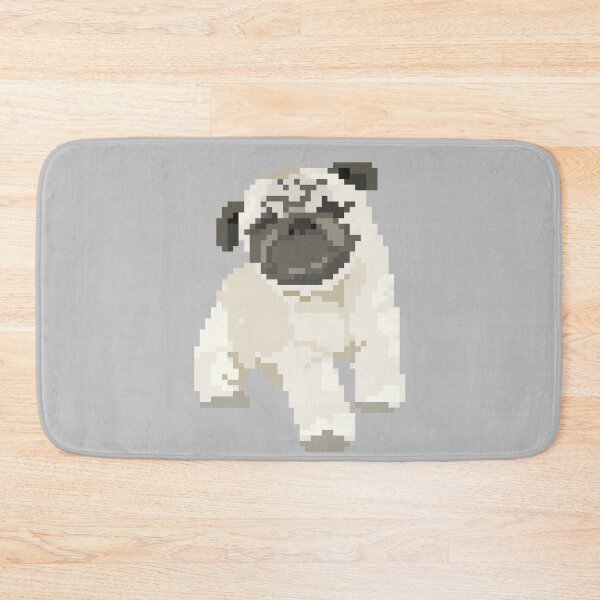 Item preview, Pug Dog Pixel Art - Cute And Funny Pug Lovers designed and sold by ViewerEqualsPhoton.