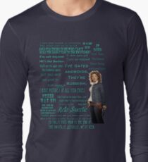 River Song Quotes Long Sleeve T-Shirt