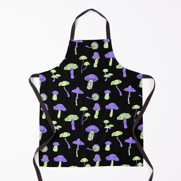 Item preview, Trippy Psychedelic Neon Mushrooms designed and sold by myabstractmind.