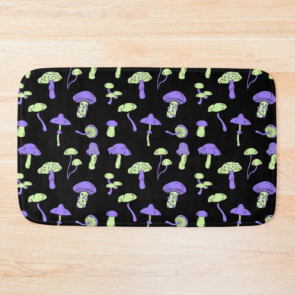 Item preview, Trippy Psychedelic Neon Mushrooms designed and sold by myabstractmind.