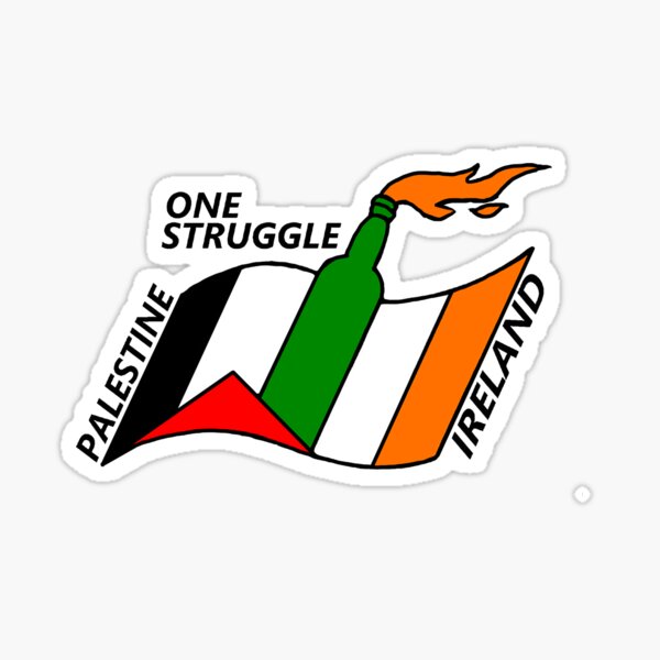 Free Palestine - Free Ireland Sticker