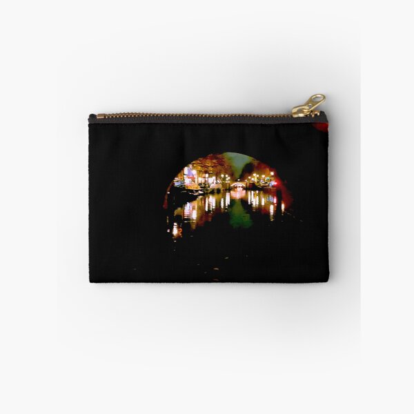 Item preview, Amsterdam canal, canal houses at night. designed and sold by Noel Ali ⭐⭐⭐⭐⭐.