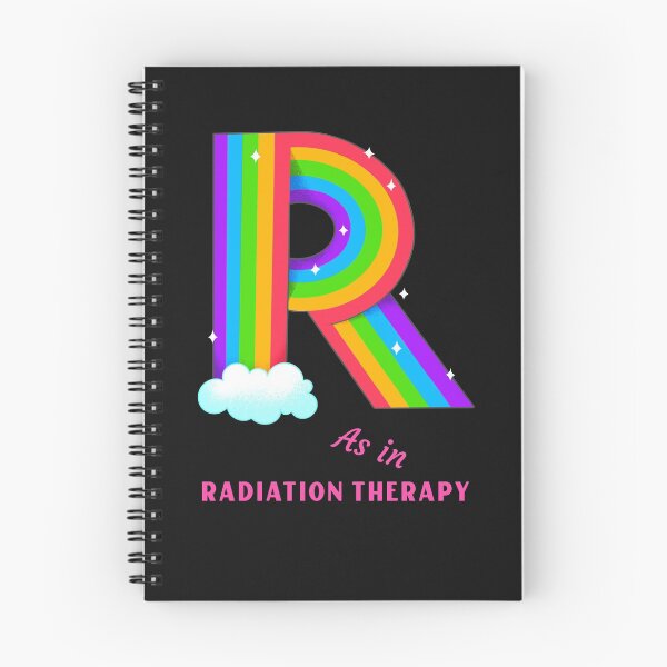 Item preview, R as in Radiation Therapist, rainbow LGBTQ designed and sold by ApparelByGriph.
