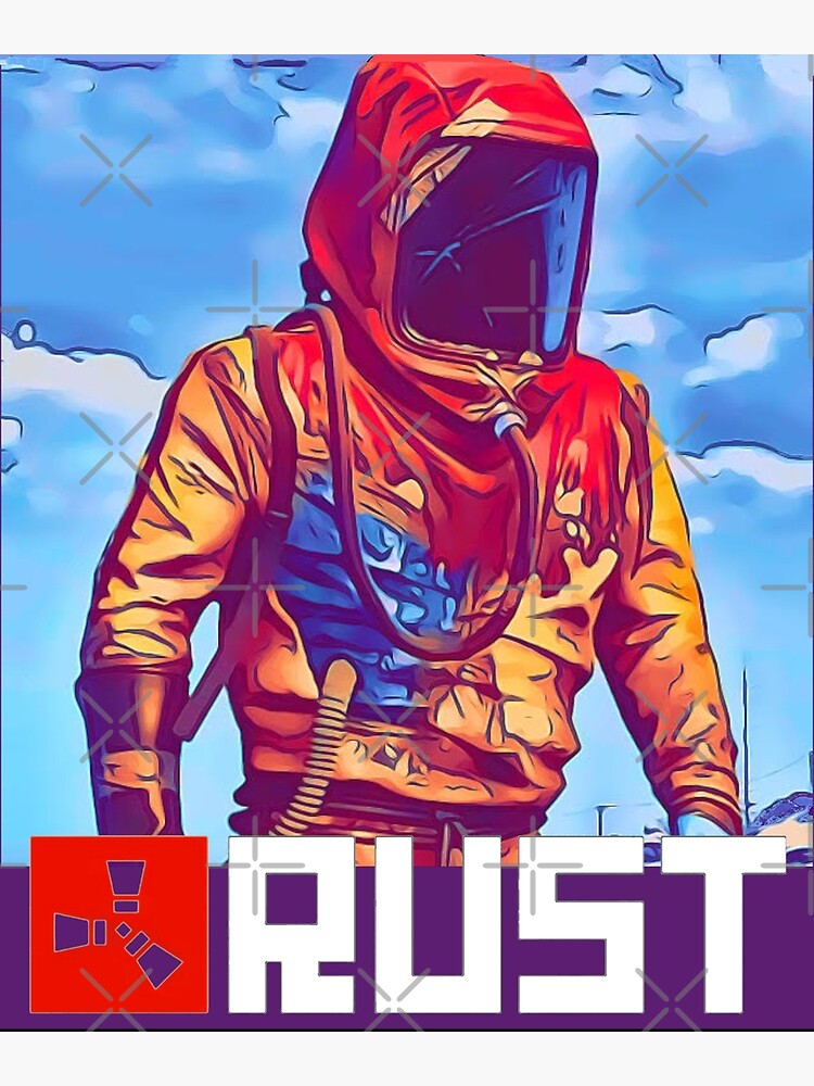 "Rust Game Hazmat Suit" Poster for Sale by CTTDesigns | Redbubble