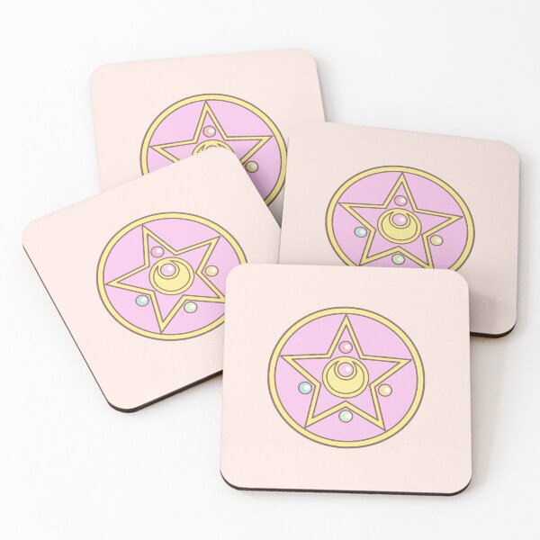 Item preview, cute star design anime girl magic kawaii cosplay stickers prints designed and sold by MaMoAn.