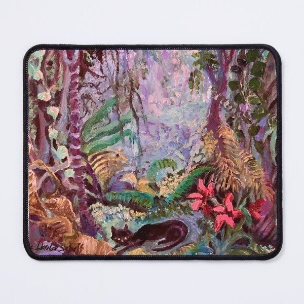 Item preview, Sleeping Jungle Cat designed and sold by Janice Schiff.
