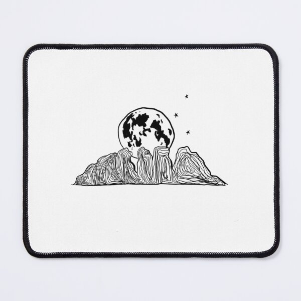 Item preview, Horsetooth  tooth by the Moon (outline) designed and sold by All-In-Art.