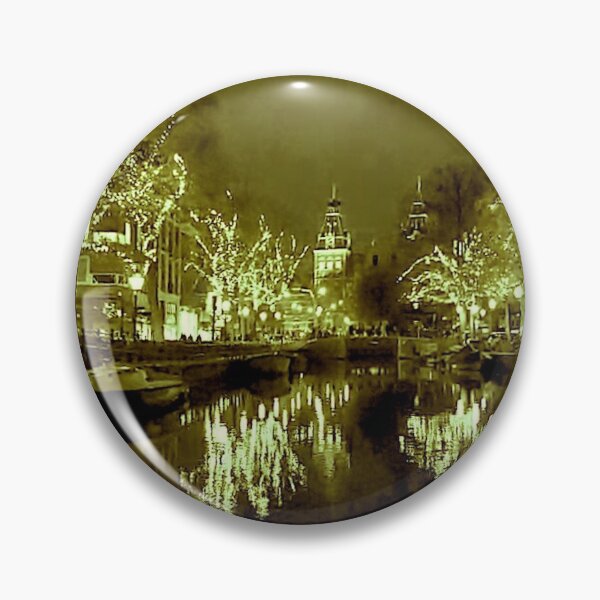 Item preview, Amsterdams Rijksmuseum in a distance at night. designed and sold by Noel Ali ⭐⭐⭐⭐⭐.