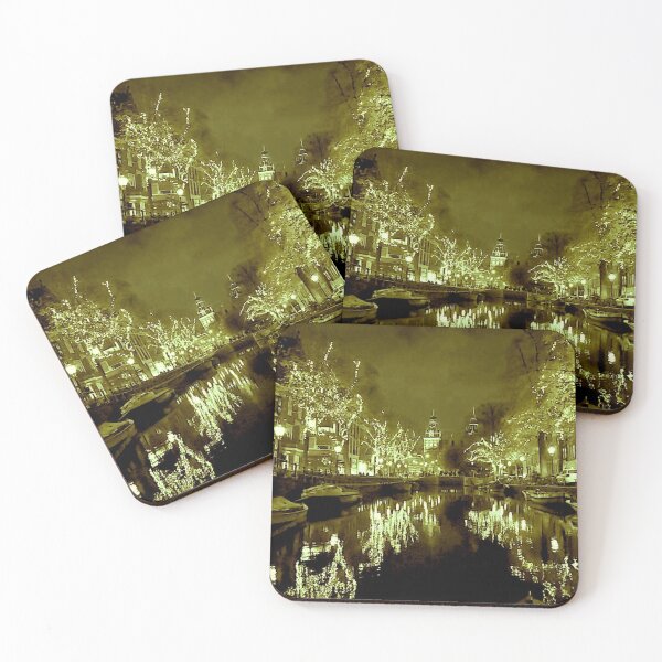 Item preview, Amsterdams Rijksmuseum in a distance at night. designed and sold by Noel Ali ⭐⭐⭐⭐⭐.