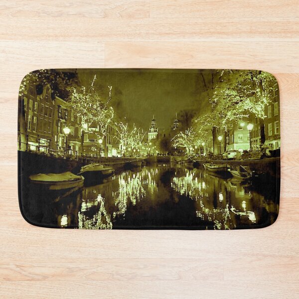 Item preview, Amsterdams Rijksmuseum in a distance at night. designed and sold by Noel Ali ⭐⭐⭐⭐⭐.