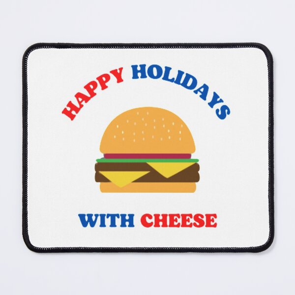 Item preview, Happy Holidays With Cheese designed and sold by czavonarola.