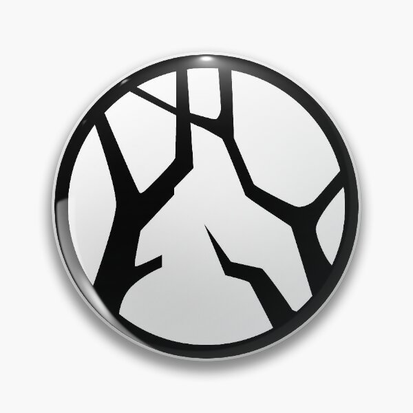 Item preview, Black and White Symbol of the Strangers (Echoes of the Eye) designed and sold by BitRadical.