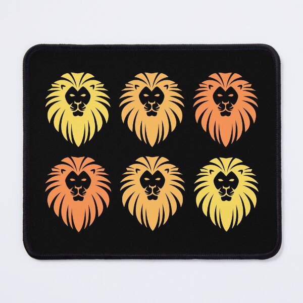 Item preview, Yellow and orange lions designed and sold by LukjanovArt.
