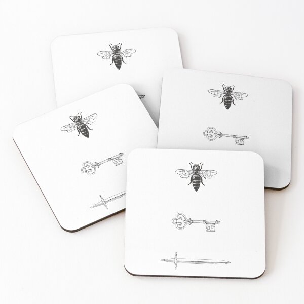 Item preview, Fantasy Fiction Starless Novel Sea Bee Key Sword Book designed and sold by topisawtees.