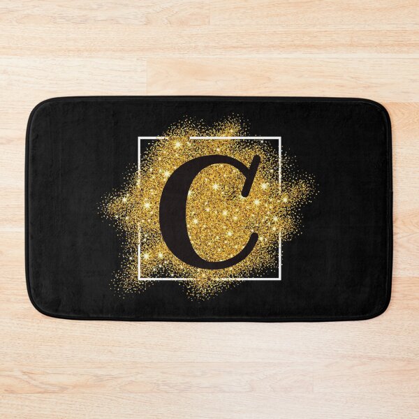 Item preview, Letter C Gold Glitter designed and sold by Nesro34.