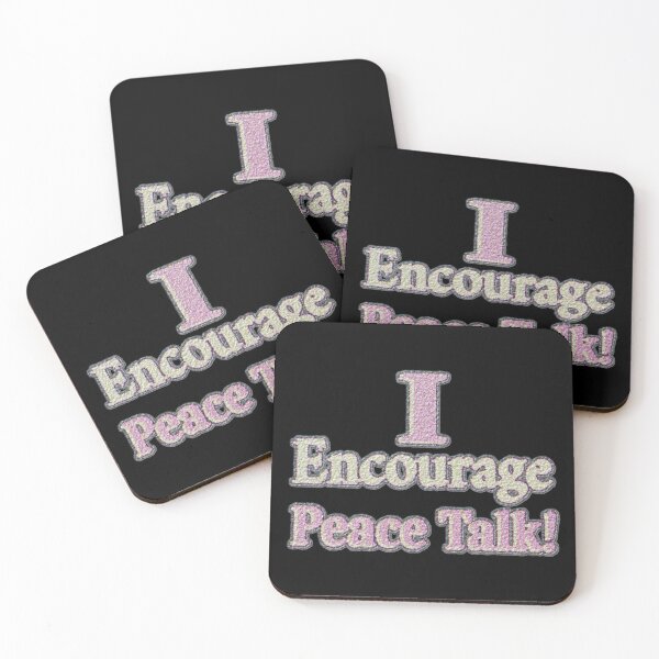 Item preview, Cute Artwork Design About "Peace Talk". Buy Now! designed and sold by Health And Fitness Posts e-Store.