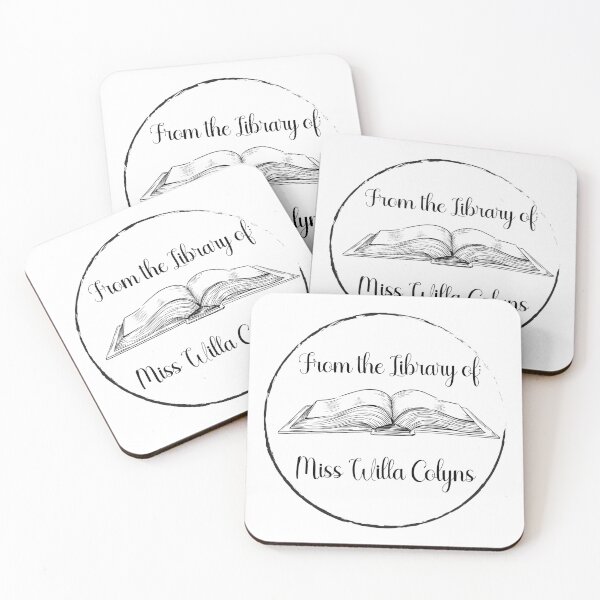 Item preview, From the Library of Miss Willa Colyns designed and sold by KRSMythics.