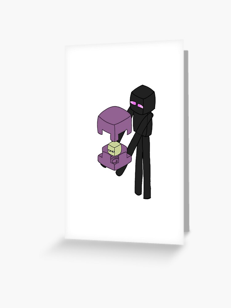 Cute Endermite - happy Greeting Card for Sale by Vanthaera