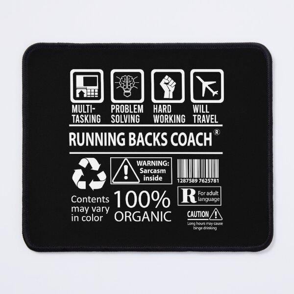 Item preview, Running Backs Coach T Shirt - MultiTasking Certified Job Gift Item Tee designed and sold by killingworthhi.