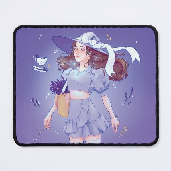 Item preview, Lavender Tea Witch designed and sold by Mooncrystalarts.