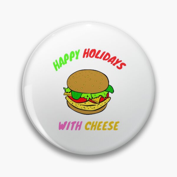 Item preview, Happy Holidays With Cheese designed and sold by czavonarola.