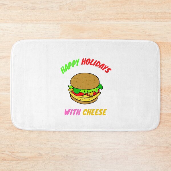 Item preview, Happy Holidays With Cheese designed and sold by czavonarola.