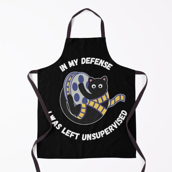 Item preview, In my defense I was left unsupervised cute cat kitten tangled up in movie reel designed and sold by petinmypocket.