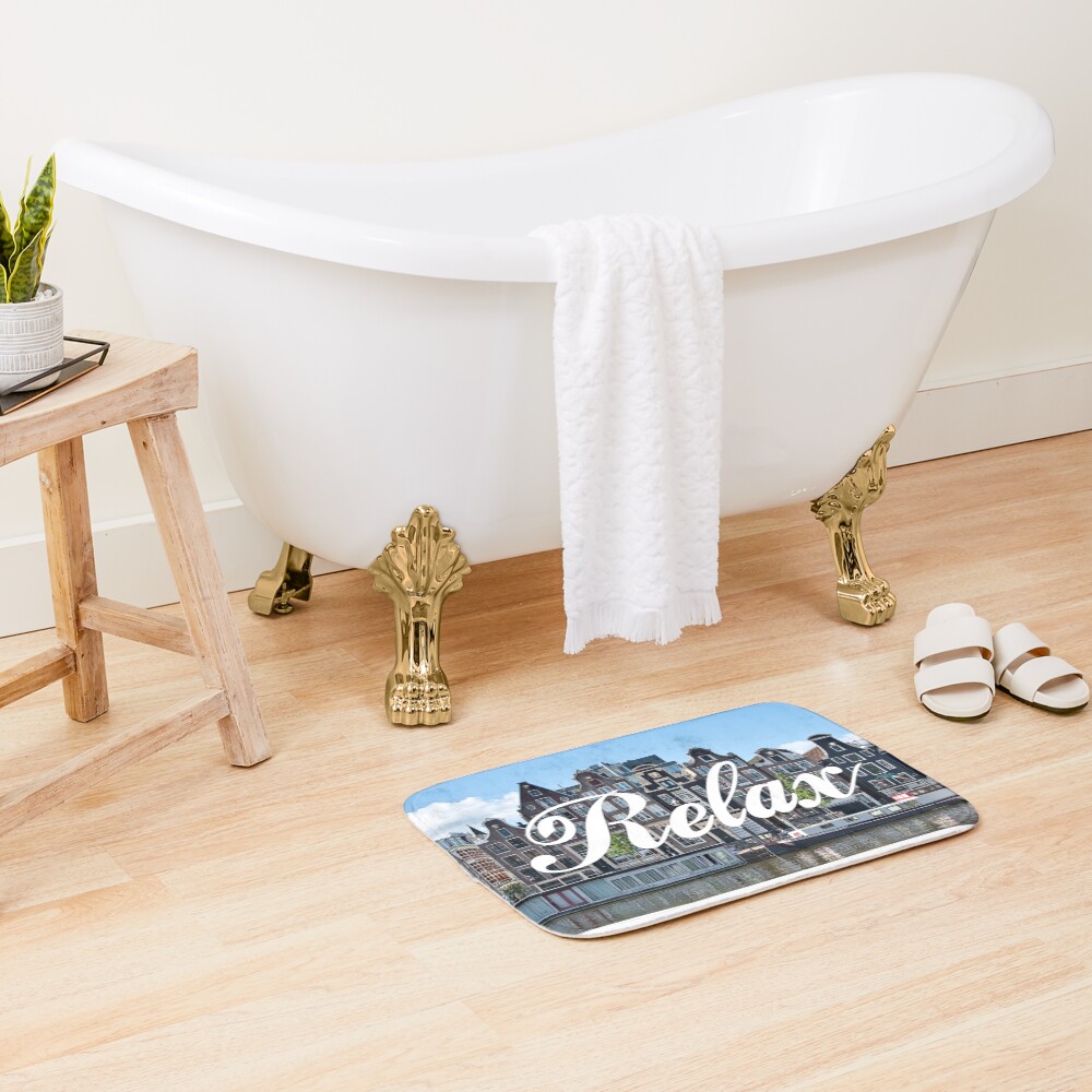 Vista previa del artículo con la obra «Alfombra de baño», diseñado y vendido por javaoverride.