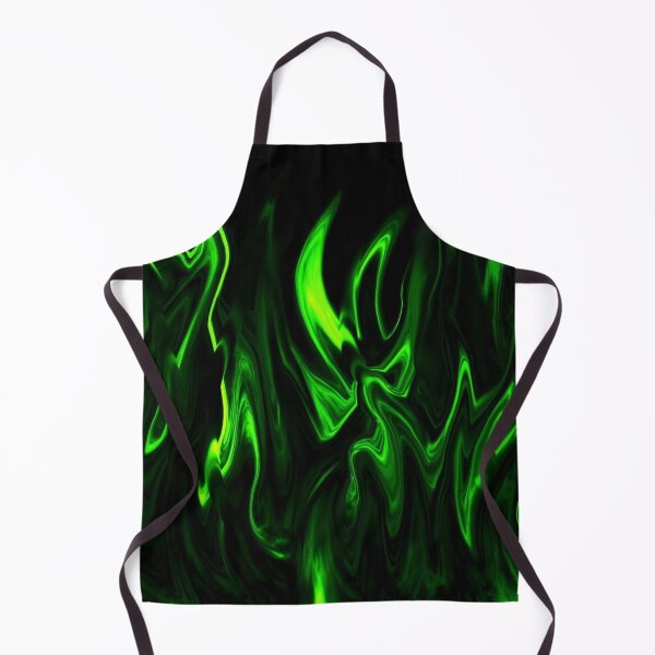 Item preview, Green fire Flames pattern designed and sold by drawing-valley.