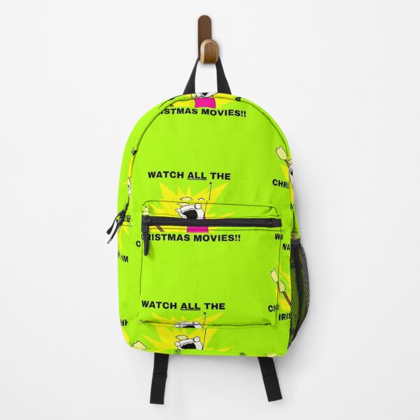 Item preview, Watch All The Christmas Movies Meme In Lime Color designed and sold by LuckyKermit.