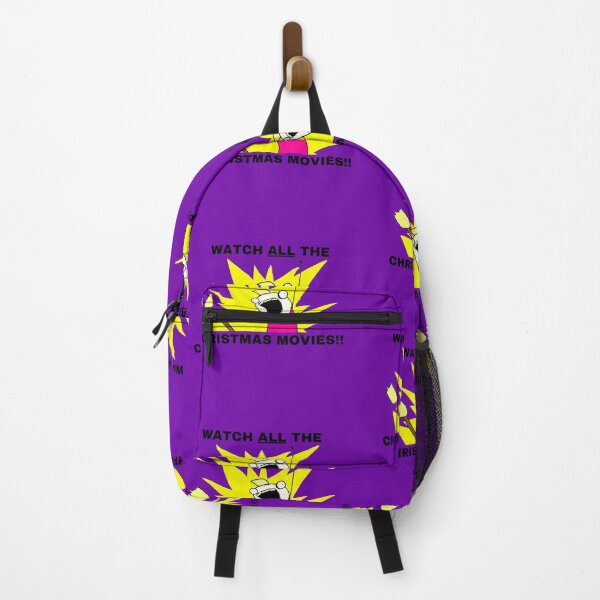 Item preview, Watch All The Christmas Movies Meme In Purple designed and sold by LuckyKermit.