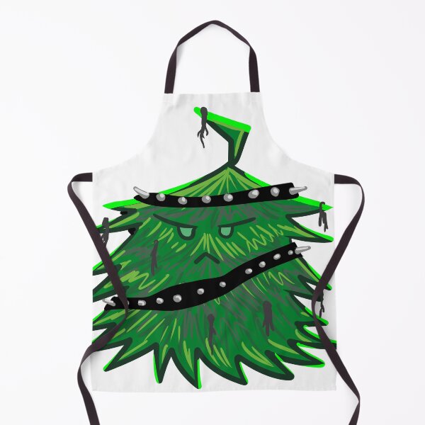 Item preview, Angry and Grumpy Spiky Christmas Tree designed and sold by Junpeiberry.