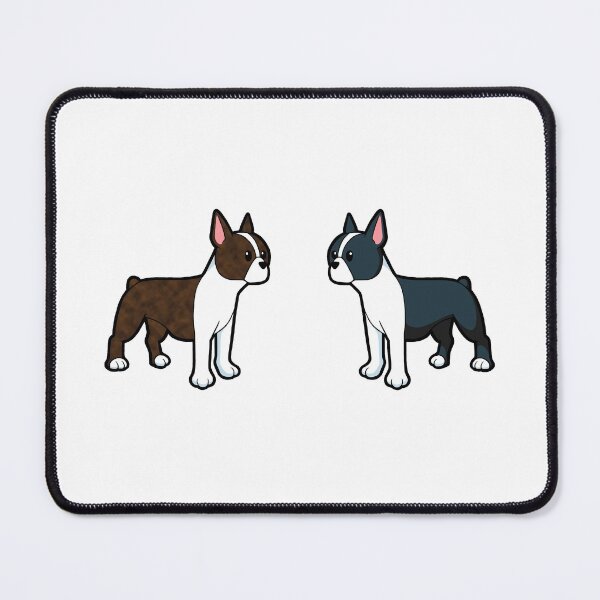 Item preview, Cute Boston Terrier Pair designed and sold by GoldenArchelon.