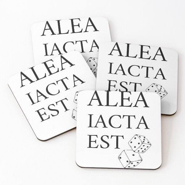 Item preview, Alea iacta est (The die is cast) designed and sold by creative-athome.