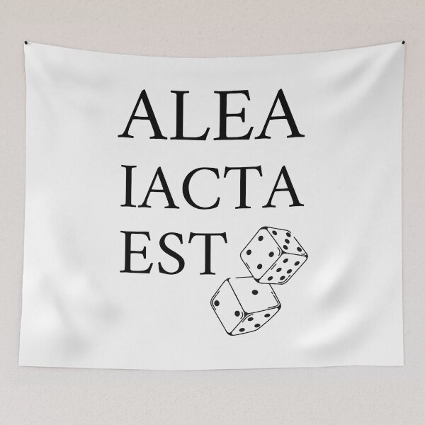Item preview, Alea iacta est (The die is cast) designed and sold by creative-athome.