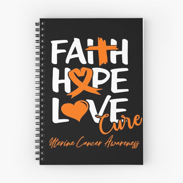 Item preview, Faith Hope Love Cure Uterine Cancer Awareness designed and sold by Grooffos.