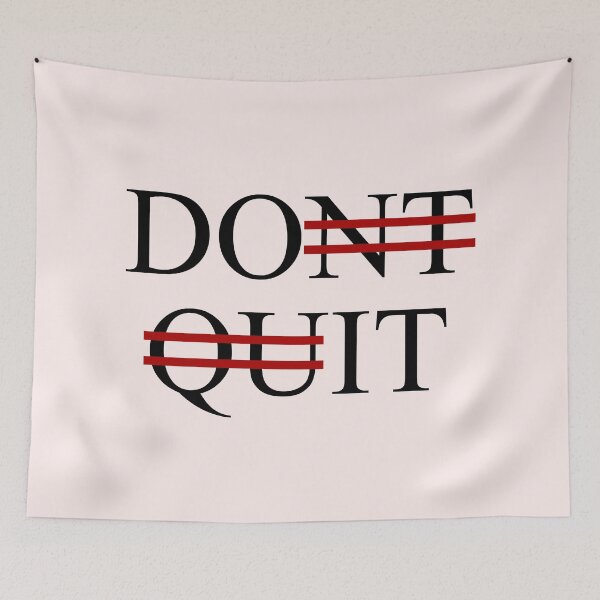 Item preview, Don't Quit, Do It designed and sold by RinozaRose.