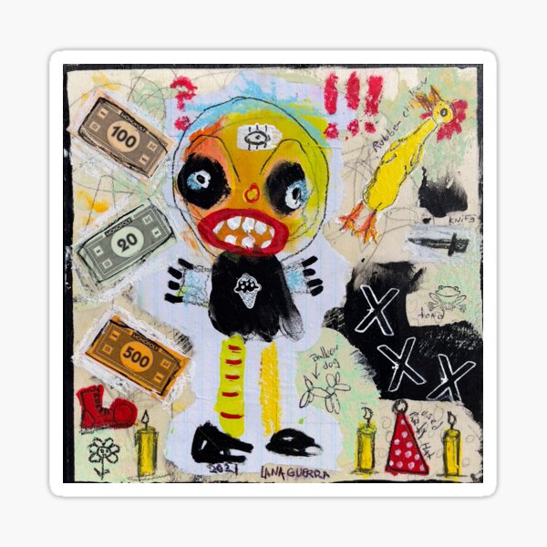 Item preview, rituals to become a clown  designed and sold by lana guerra.