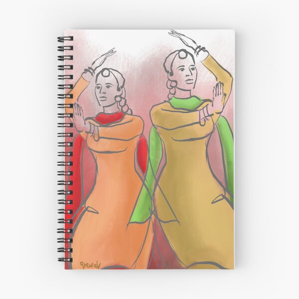 Item preview, Bhangra Girls  designed and sold by Sukhpal Grewal Ethnic Art.